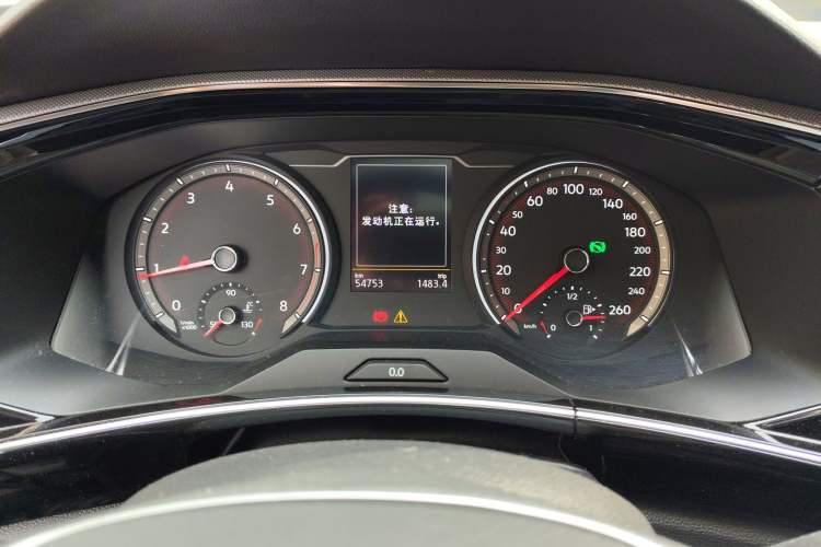 Used Volkswagen Tayron 2021 280TSI Two-Wheel Drive Luxury Smart Connectivity Version Instrument Cluster