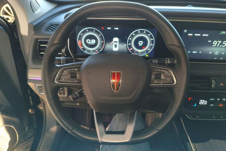 Used Hongqi HS5 2019 2.0T Smart Connect Flagship All-Wheel-Drive Version Steering Wheel