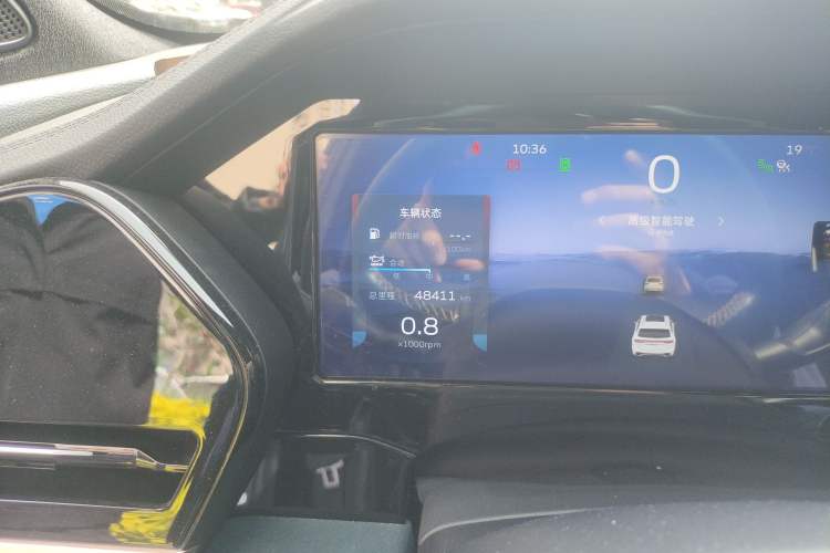 Used Geely Auto Monjaro L 2021 2.0TD DCT EVO Two-Wheel Drive Smart Luxury Version Odometer Close Up