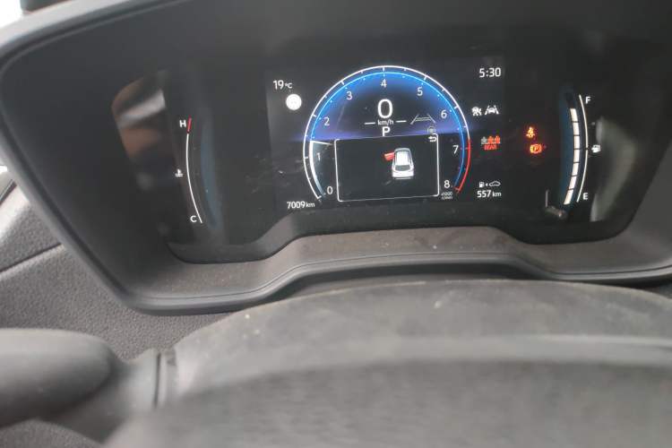Used Toyota Corolla Cross 2024 2.0L Pioneer Edition Odometer Close Up