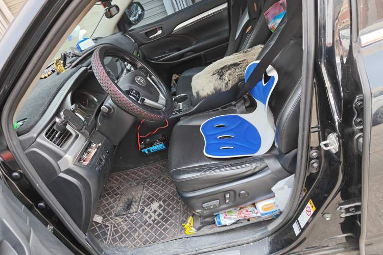 Used Toyota Highlander 2017 2.0T Four-Wheel Drive Luxury Edition 7 Seats Left Front Seat