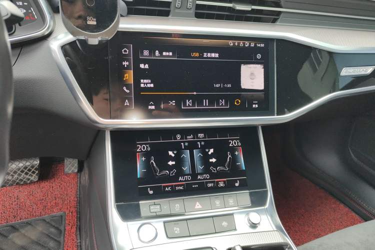 Used Audi A6L 2019 55 TFSI quattro Prestige Dynamic Edition Audio And AC Panel