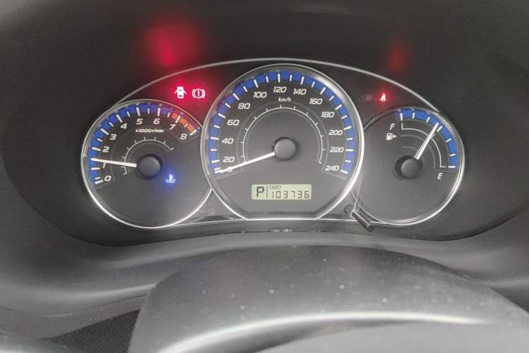 Used Subaru Forester 2010 2.0 XS Sport Special Edition Odometer Close Up