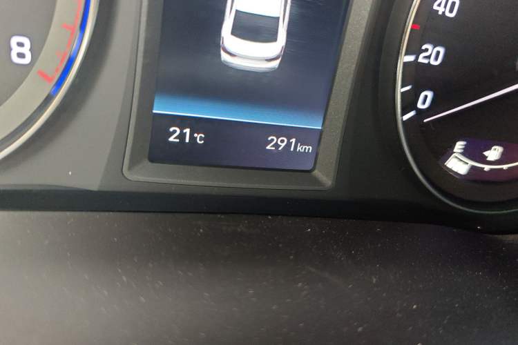 Used Hyundai Mistra 2019 1.8L Automatic Smart GLS China VI Standard Odometer Close Up