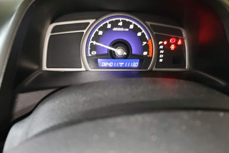 Used Honda Civic 2009 1.8L automatic comfort version Odometer Close Up