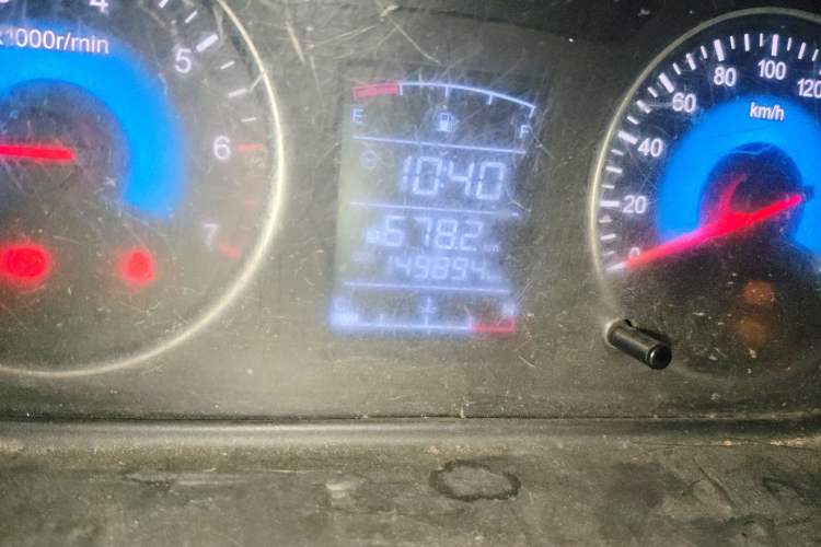 Used Dongfeng Fengon 330 2018 1.5L Manual Utility Version I DK15 Odometer Close Up