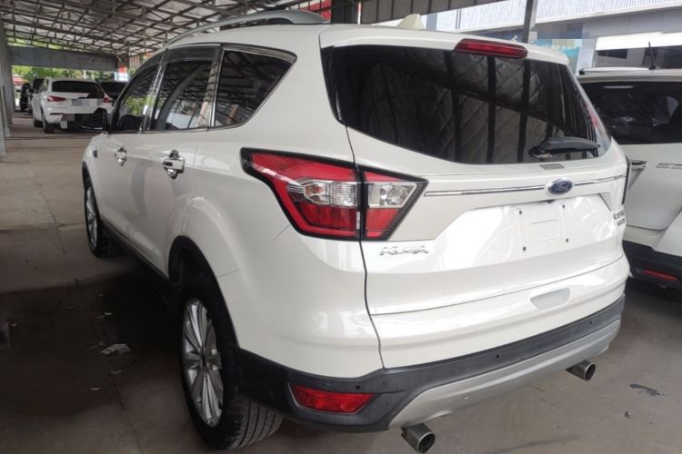 Used Ford Kuga 2017 EcoBoost 245 4x4 Prestige Edition Rear Left 45 Deg