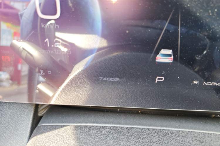 Used Haval DARGO 2021 1.5T DCT Two-Wheel Drive Border Collie Edition Odometer Close Up