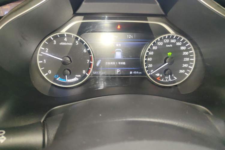 Used Nissan Murano 2017 2.5 S/C HEV XE Four-Wheel Drive Hybrid Luxury Edition Odometer Close Up