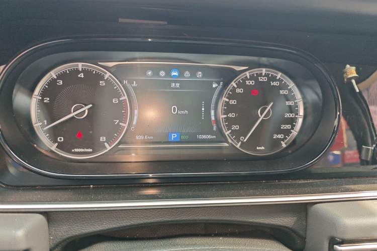 Used GAC Trumpchi M6 2019 270T Automatic Luxury Edition (7-seater) China V Standard Instrument Cluster