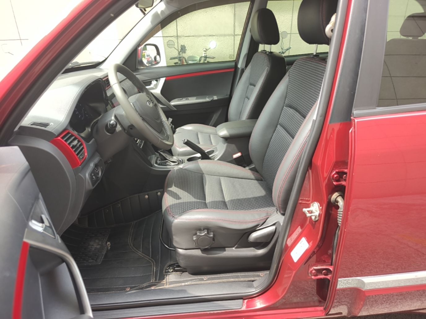 Avant de la voiture