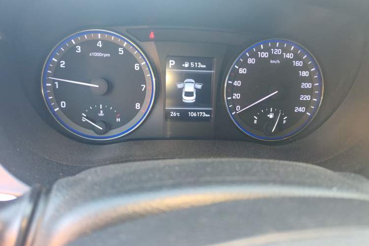 Used Hyundai Mistra 2019 1.8L Automatic Smart GLS China VI Standard Odometer Close Up