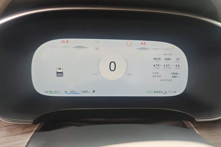 Used Roewe iMAX8 New Energy 2025 1.5T DMH Lu Zun Deluxe Edition Instrument Cluster