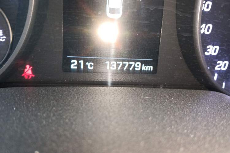 Used Hyundai Elantra (6th Generation / Lingdong) 2018 1.4T Dual-Clutch Xuan Dong · Dynamic Edition Odometer Close Up