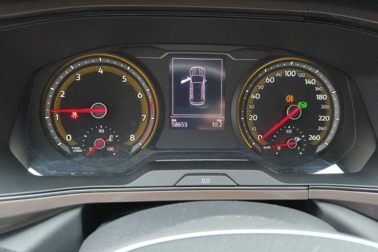 Used Volkswagen Tharu 2021 280TSI Two-Wheel-Drive Luxury Edition Instrument Cluster