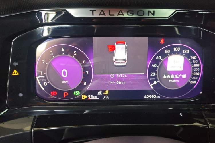 Used Volkswagen Talagon 2023 Facelift 380TSI All-Wheel-Drive Luxury Jiajing Pro 6-Seater Instrument Cluster