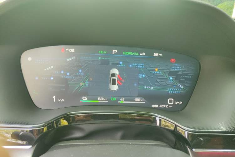 Used BYD Tang New Energy 2023 DM-i Champion Edition 112KM Prestige Model Instrument Cluster