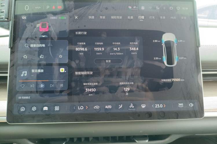 Used CHANGAN NEVO A07 2024 All-Electric "True Fragrance" Edition 515 Luxurious Model 58.9 kWh Instrument Cluster