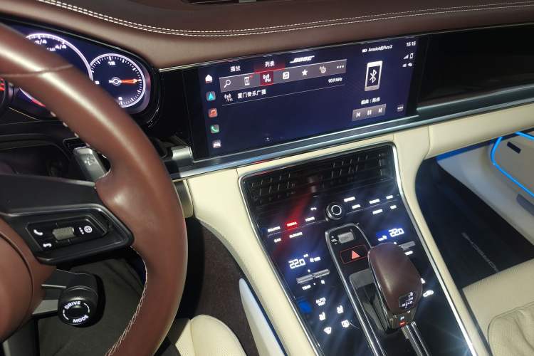 Used Porsche Panamera 2022 Panamera Executive Long Wheelbase 2.9T Audio And AC Panel