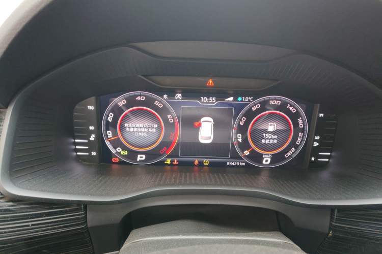 Used Skoda Kodiaq 2019 Facelifted TSI330 5-Seater Two-Wheel-Drive Luxury Enjoyment Edition China VI Standard Instrument Cluster