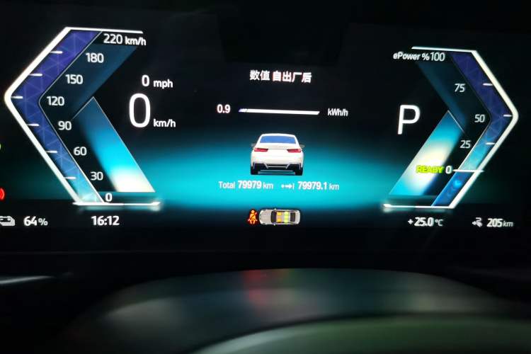 Used BMW i3 2022 eDrive 35 L Odometer Close Up
