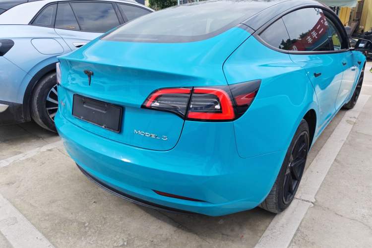 Used Tesla Model 3 2022 Rear-Wheel-Drive Version Rear Right 45 Deg