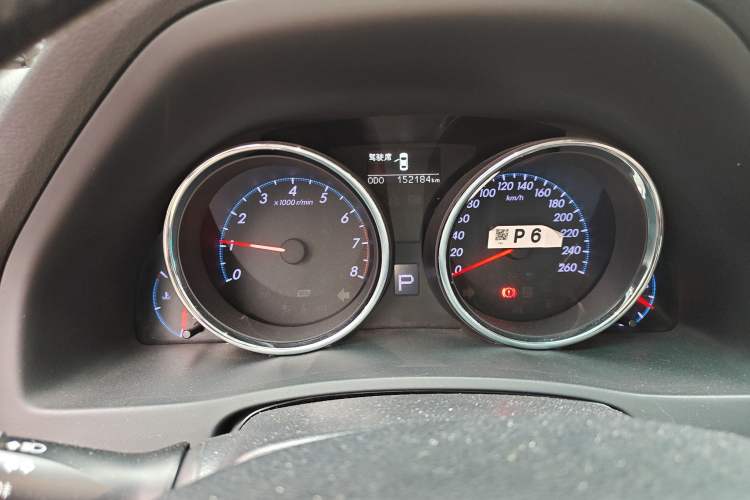 Used Toyota Reiz 2012 2.5V Fengdu Elite Stylish Edition Odometer Close Up