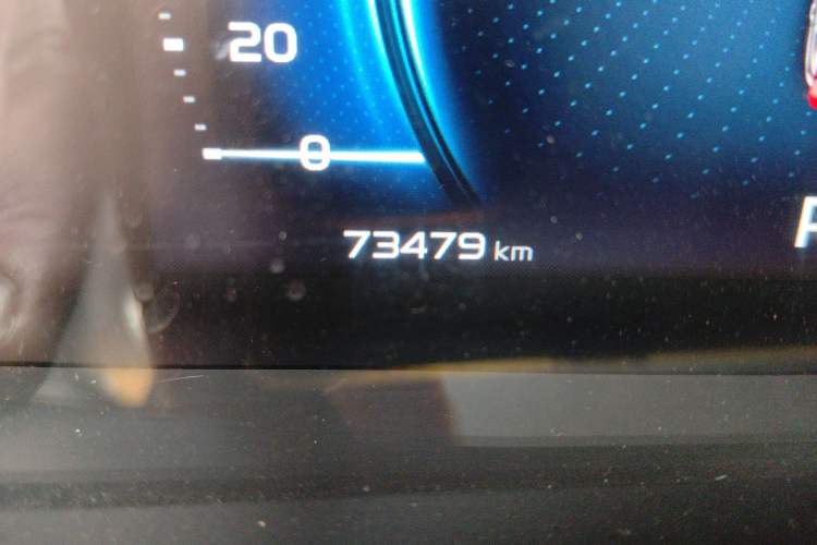 Used Geely Auto Monjaro 2019 300T YAOXINGZHE Odometer Close Up