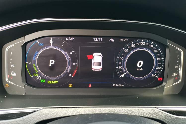 Used Volkswagen Magotan GTE Plug-in Hybrid 2020 GTE Luxury Model Instrument Cluster