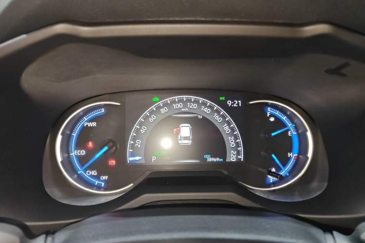 Used Toyota RAV4 2021 Revised Version Dual-Motor Hybrid 2.5L E-CVT Two-Wheel Drive Elite Edition Instrument Cluster