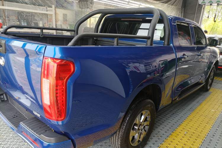 Used Great Wall Poer 2021 2.0T Commercial Version Automatic Diesel Two-Wheel Drive Elite Trim with Long Bed – GW4D20M Rear Right 45 Deg