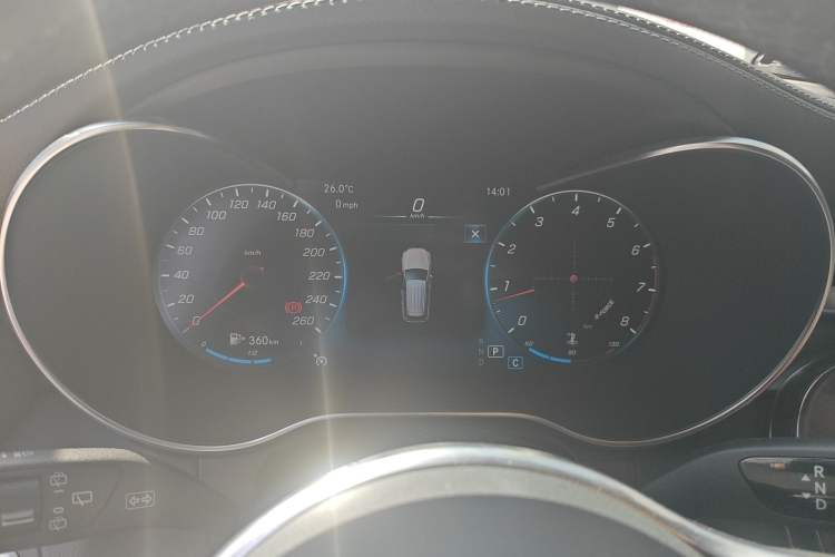 Used Mercedes-Benz GLC 2020 GLC 260 L 4MATIC Luxury Model Instrument Cluster