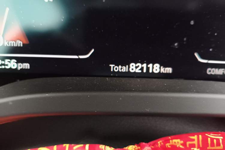 Used BMW X3 2021 xDrive28i M Sport Package Odometer Close Up