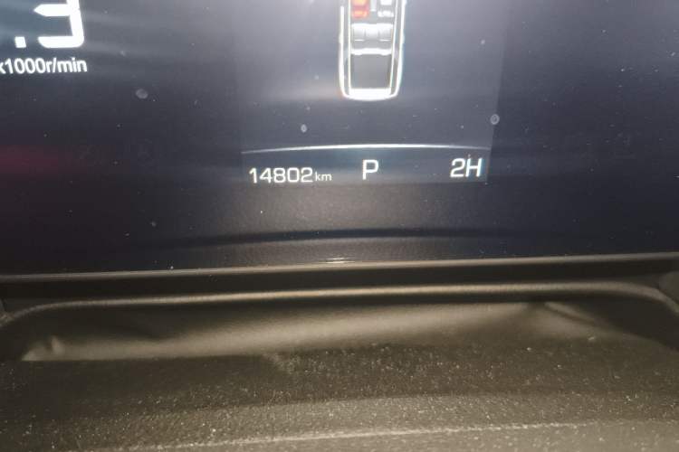 Used Haval H5 2023 2.0T Automatic All-Wheel Drive LinkedIn Gasoline Odometer Close Up