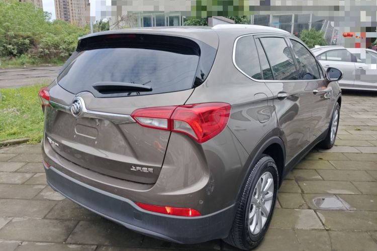 Used Buick Envision 2018 20T Two-Wheel-Drive Elite Model Rear Right 45 Deg