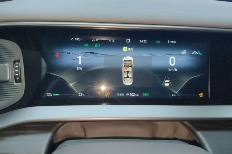 Used Denza D9 2022 DM-i 970 Four-Wheel Drive Prestige Model Instrument Cluster