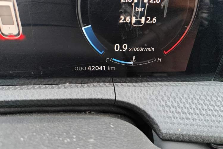 Used CHANGAN CS75 PLUS 2022 2nd Generation 1.5T Automatic Prestige Version Odometer Close Up