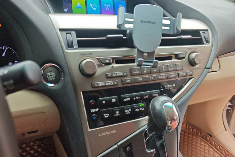 Used Lexus RX Classic 2013 270 Elite Edition Audio And AC Panel