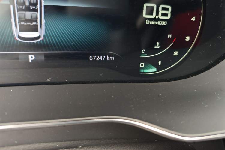 Used Roewe RX5 2020 PLUS 300TGI Automatic Ali National Style Ronglin Edition Odometer Close Up