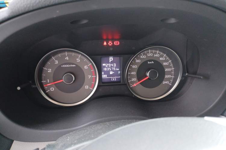 Used Subaru Forester 2013 2.5i Automatic Luxury Edition Instrument Cluster