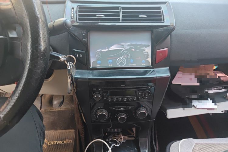 Used Citroen C-Quatre 2012 Sedan 1.6L Manual Prestige Model Audio And AC Panel
