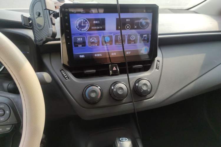 Used Toyota Corolla 2019 1.2T S-CVT GL Pioneer Edition Audio And AC Panel