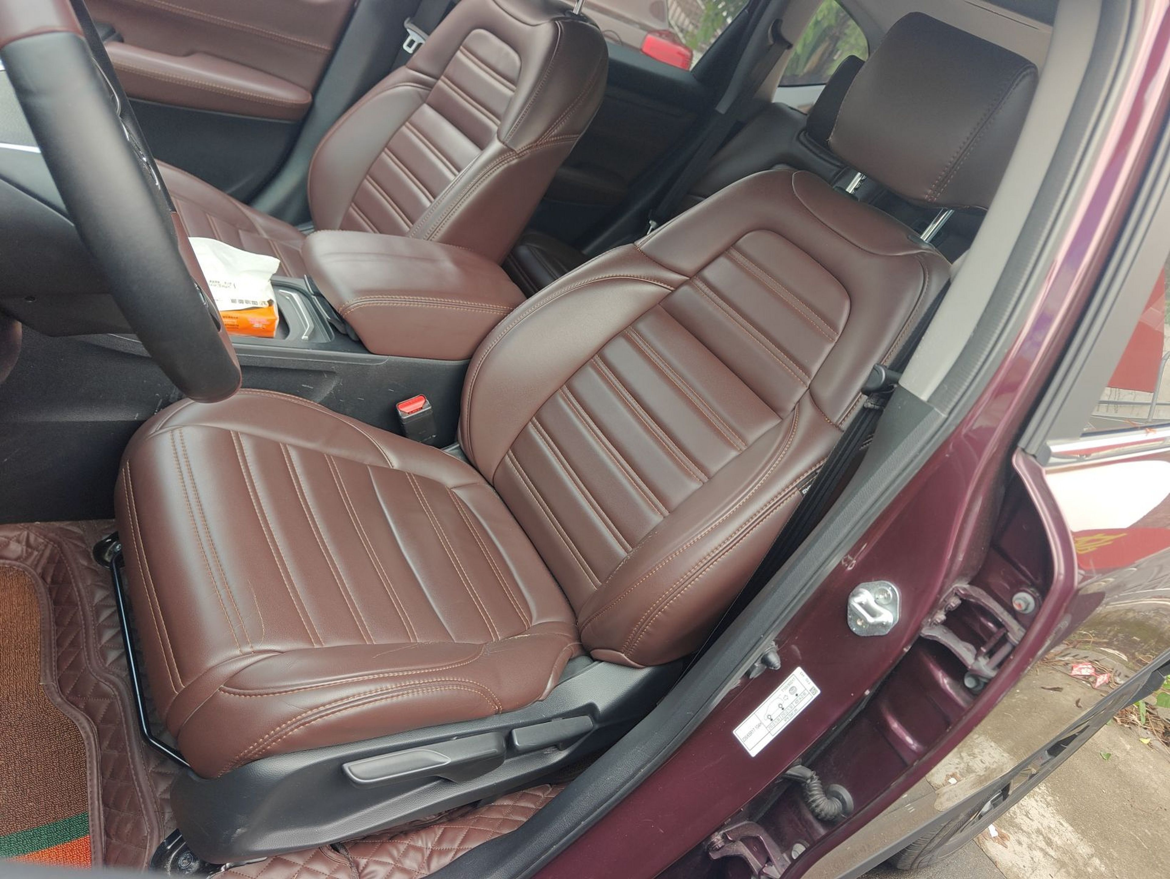 Interior delantero