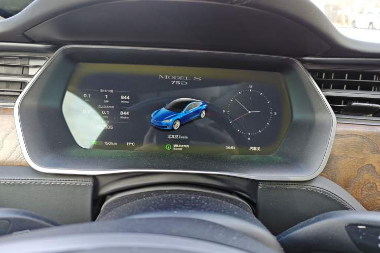 Used Tesla Model S 2017 S 75D Standard Range Edition Instrument Cluster