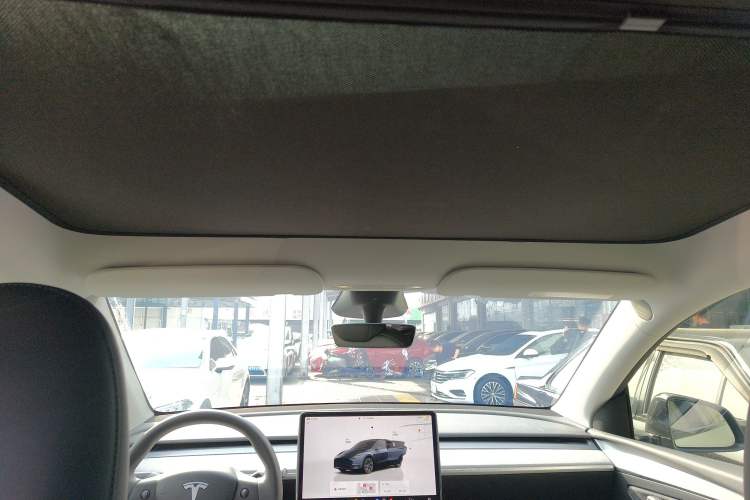 Used Tesla Model Y 2024 Rear-Wheel-Drive Version Headliner