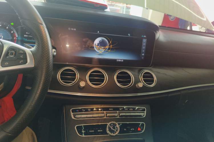 Used Mercedes-Benz E-Class 2018 Restyled E 300 L Sporty and Stylish Edition Audio And AC Panel