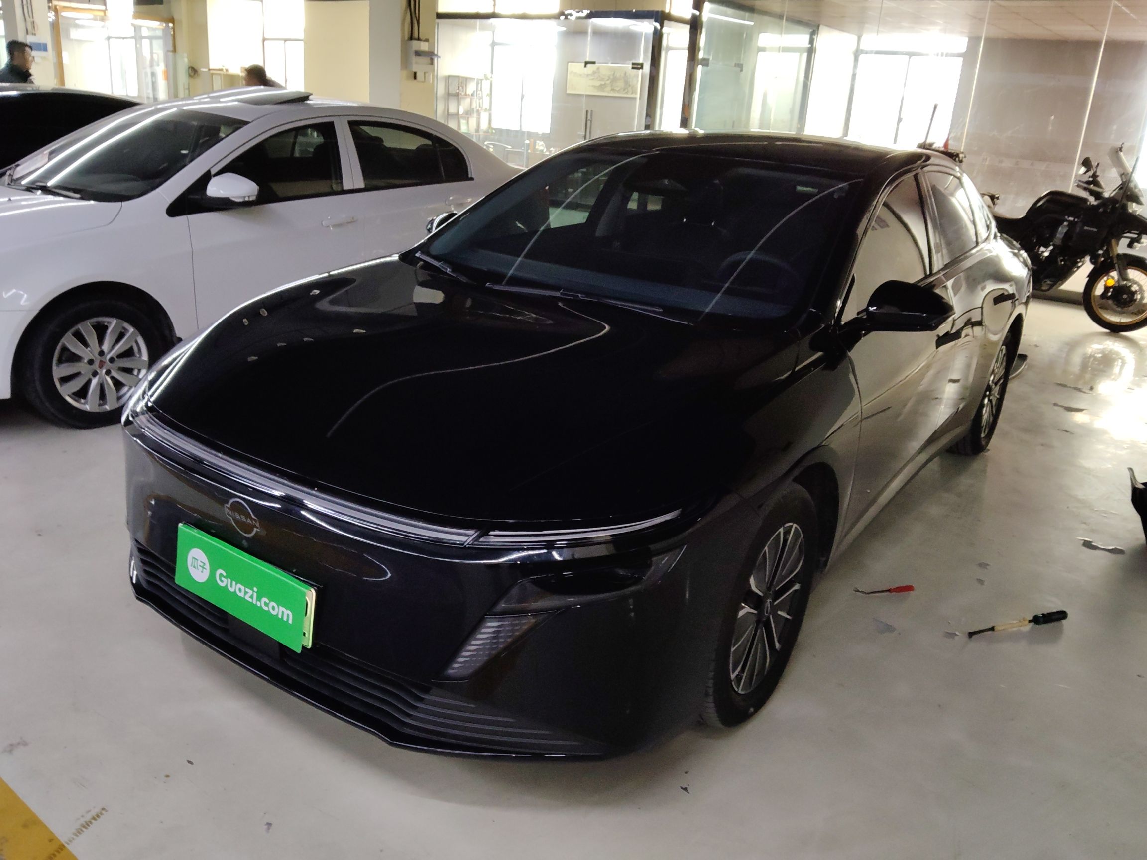 تحت مقدمة السيارة