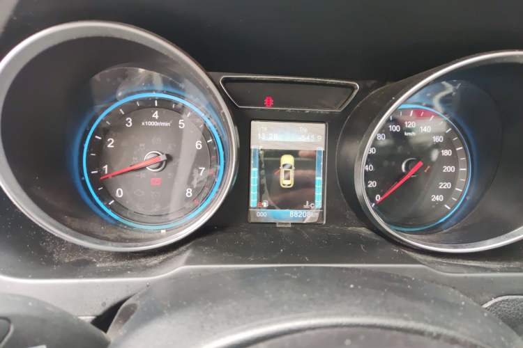 Used Zotye T600 2016 Sport Edition 1.5T Manual Luxury Model Instrument Cluster