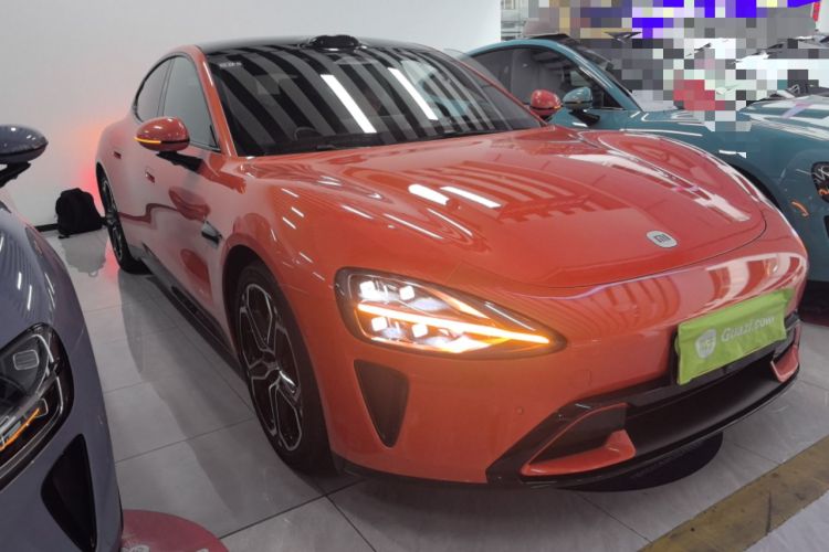 Used Xiaomi Auto SU7 2024 Four-Wheel Drive Ultra-Long Range Advanced Intelligent Driving Max Edition Front Right 45 Deg