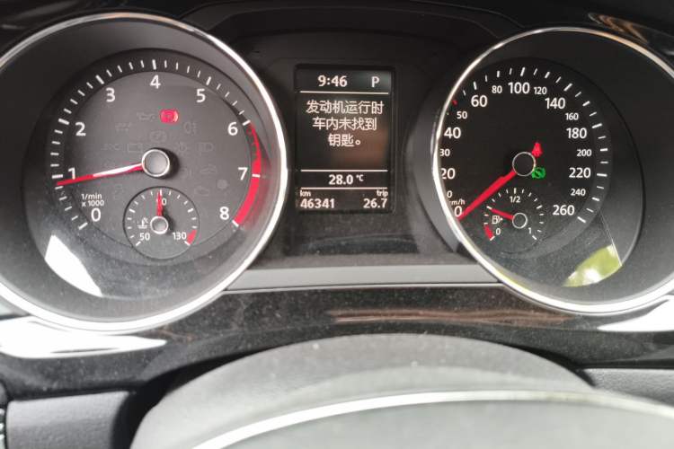 Used Volkswagen Sagitar 2018 280TSI DSG Ignite Edition Odometer Close Up